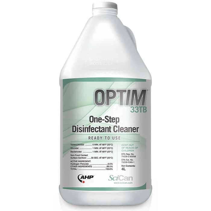 Optim 33TB One-Step Surface Cleaner & Disinfectant, 1 Gallon Bottle, OPT33-4X1 thumbnail 15