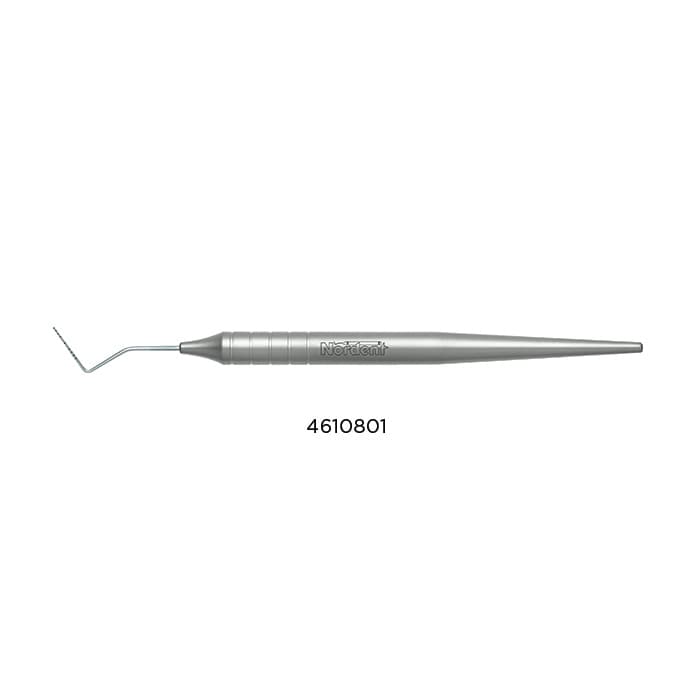 Nordent DuraLite Round Single-Ended Williams Periodontal Probe, Non-Color Coded, 1-2-3-5-7-8-9-10 mm Markings thumbnail 3