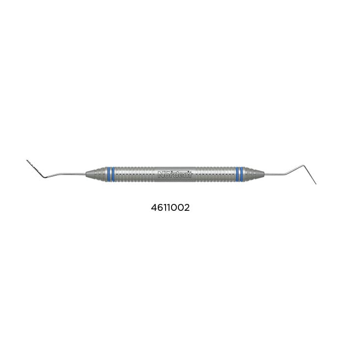 Nordent DuraLite Round Handle Double-Ended Williams Left-Right Offset Probe, 1-2-3-5-7-8-9-10 mm, Non-Color Coded thumbnail 2