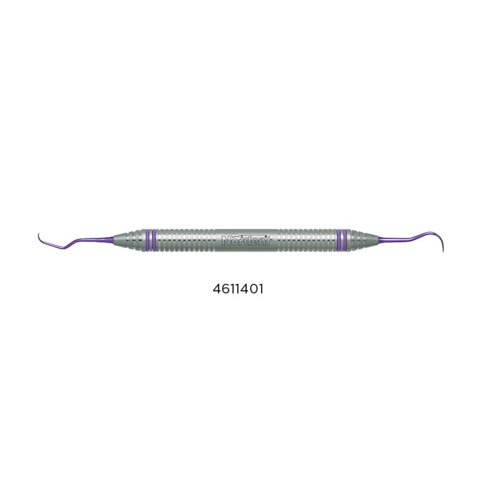 ImplaMate Titanium Implant Scaler, Double-Ended, Langer #5-6 Micro Mini, DuraLite ColorRings Handle, CEISLN5-6MM thumbnail 6