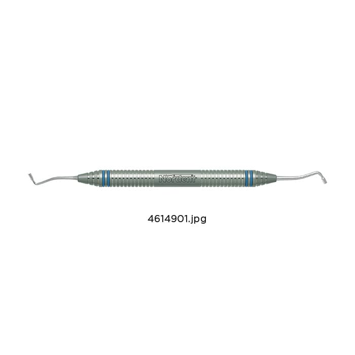 Hollenback #2 Dental Condenser, Double-Ended, Plain Tip, DuraLite Round Handle, 2.0 mm / 2.7 mm, Stainless Steel, RECNH2 thumbnail 2