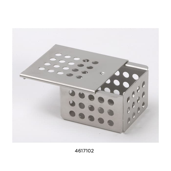 Nordent Cassette Small Parts Box, Stainless Steel, 1.4"L x 1.25"W x 1"H, CSPB thumbnail 10