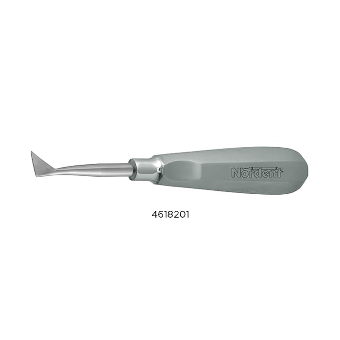 Nordent Cryer #44 Surgical Elevator, Medium Flag, Left, Stainless Steel Handle, Single End, E44 thumbnail 10