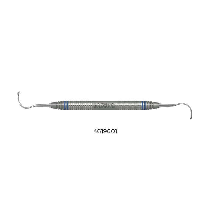 Nordent Sinus Lift Curette #915, Double End, Stainless Steel, DuraLite® ColorRings™ Handle thumbnail 3