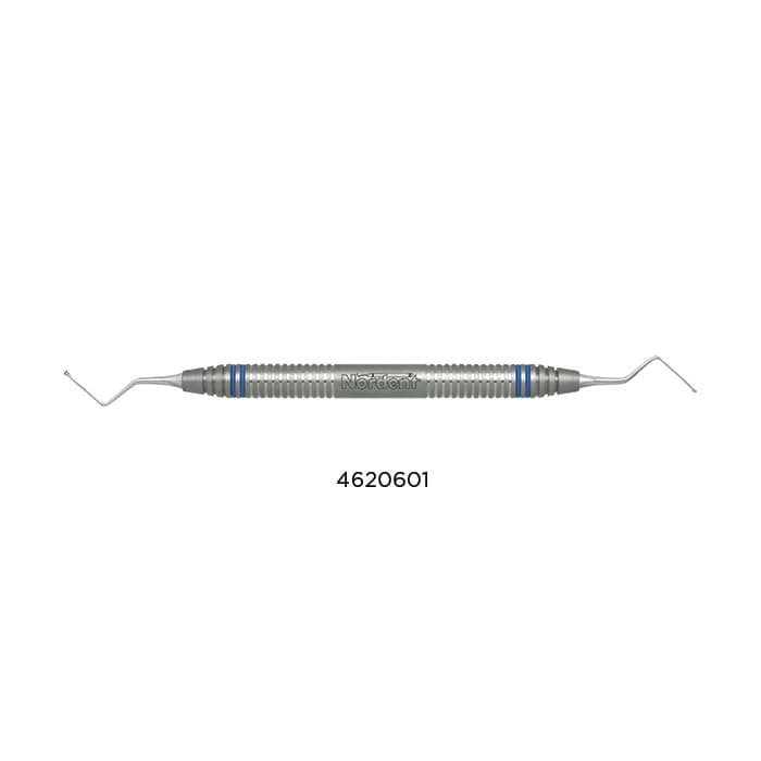 Nordent Periodontal File, Orban #10-11, Double-Ended, DuraLite Round Handle, Stainless Steel, REFPO10-11 thumbnail 3