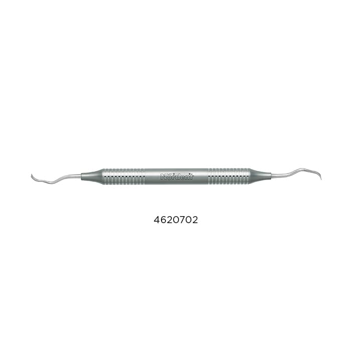 Nordent Periodontal Hoe Chisel, #13/13L Kirkland, Double-Ended, Standard Handle, Stainless Steel, RCPK13-13L - Periodontal Hoe Chisel – # 13/13L, Kirkland, Standard Handle, Double End - Periodontal Hoe Chisel – # 13/13L, Kirkland, Standard Handle, Double End - Image 1