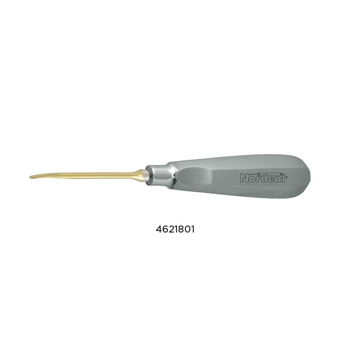Nordent Luxating Elevator, #5ST, Straight, 5 mm, Titanium Nitride Coated, Stainless Steel Handle, 1/Pk, ELX5ST thumbnail 13