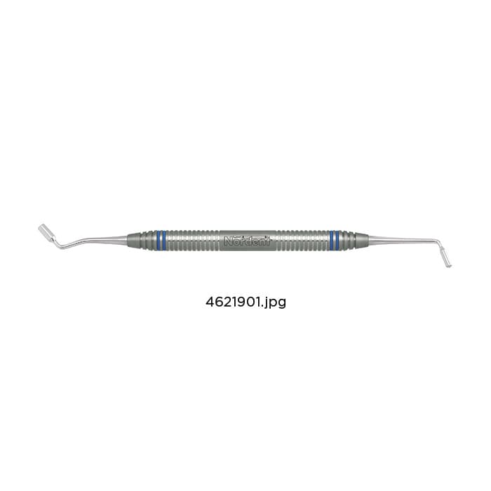 Nordent Sinus Lift Bone Condenser #919, DuraLite ColorRings Handle, Stainless Steel, Double End, 4.7 mm thumbnail 11