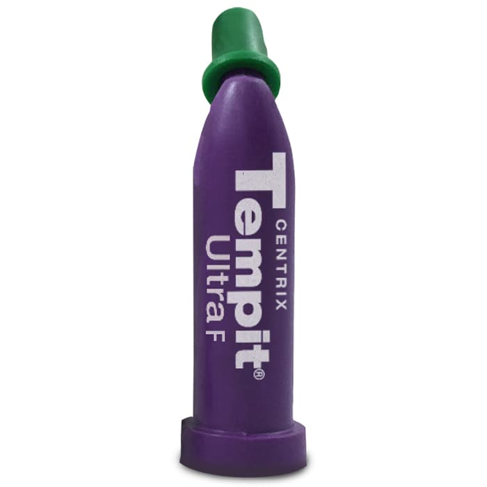 Tempit Ultra-F Light-Activated Temporary Filling Material with Fluoride, Prefilled Tips, 0.20 g, 30/Jar, 310064 thumbnail 23