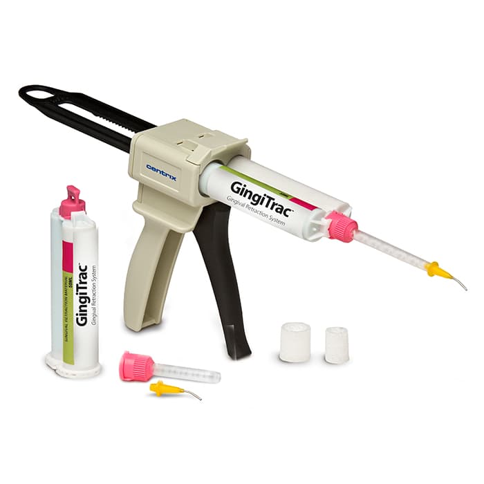Centrix GingiTrac Gingival Retraction Paste Refill Kit, 1:1 Automix, 2 x 50 mL Cartridges, 10 Mixing Nozzles, 10 Dispensing Tips, 360100 thumbnail 12