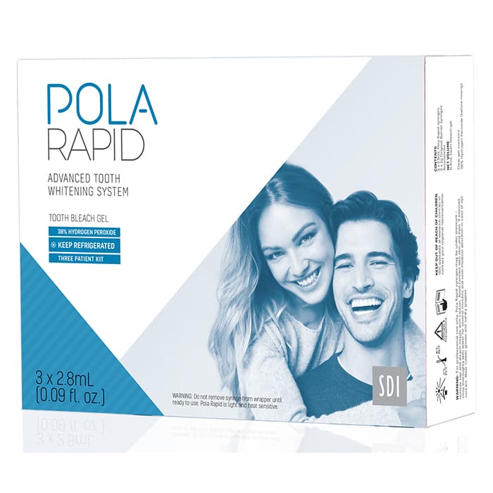 SDI Pola Rapid In-Office Tooth Whitening 1-Patient Kit, 38% Hydrogen Peroxide, 2.8 mL Syringe + 1 g Gingival Barrier, 7700502 thumbnail 11