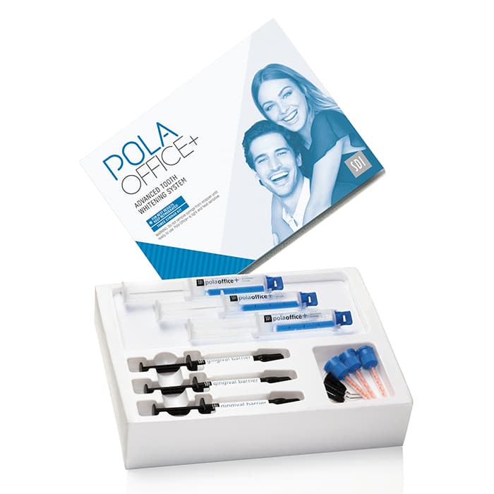 SDI Pola Office+ 37.5% Hydrogen Peroxide In-Office Tooth Whitening System, Bulk Kit, 10 x 2.8 mL Syringes, No Retractors, 7700457 thumbnail 13