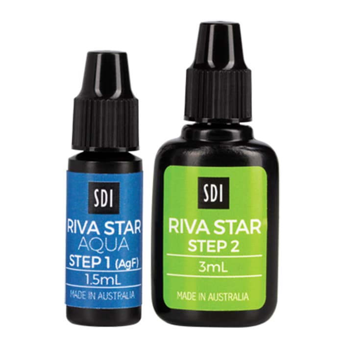 SDI Riva Star Aqua Bottle Kit, 2-Step Silver Fluoride Desensitizer, 1.5 mL Step 1 + 3 mL Step 2, 8800532 thumbnail 9
