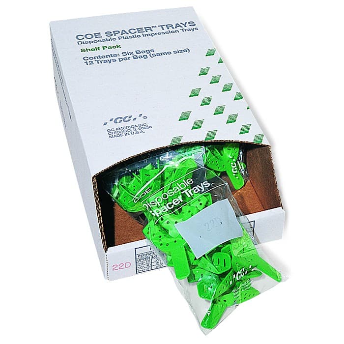 GC America Coe Disposable Perforated Spacer Trays, #7D Small Upper, 12/Pk (250712) thumbnail 8