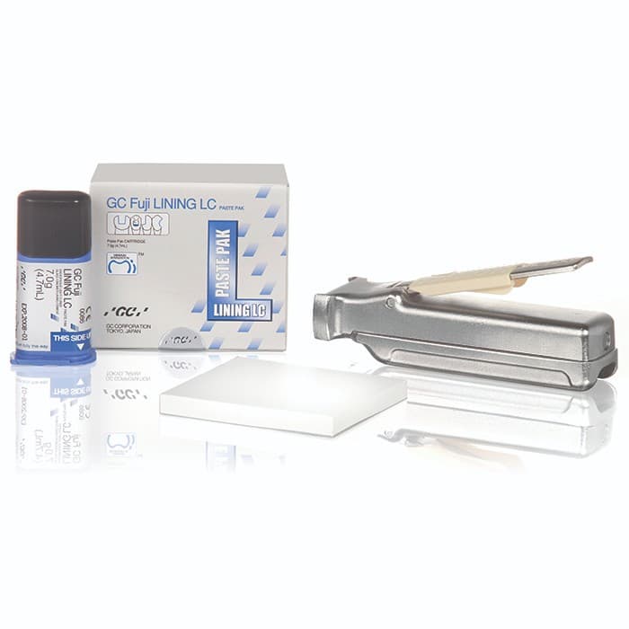 GC Fuji LINING LC Paste Pak Starter Kit, Light-Cured Glass Ionomer Lining Cement, 7 g (4.7 mL) Cartridge with Dispenser, 432571 thumbnail 29