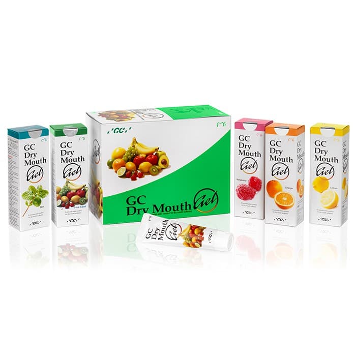 GC Dry Mouth Gel, Assorted Flavors, Sugar-Free, Neutral pH, 40 g Tube, 10/Pk, 002526 thumbnail 22