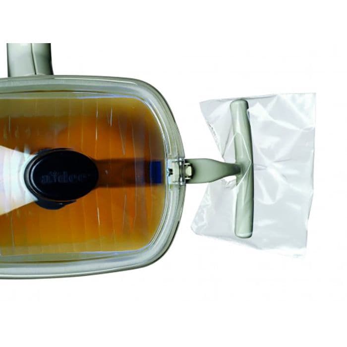 Pinnacle Light Handle Sleeve, Fits T-Style, 5 3/4" x 4", Clear, 500/Bx, 3600 thumbnail 7