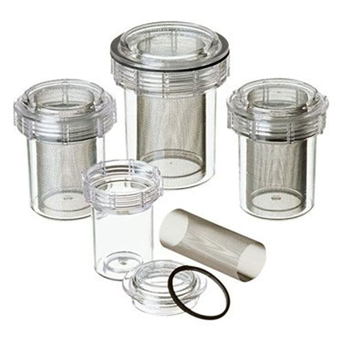 Evac-u-Trap Disposable Central Vacuum Evacuation Trap, #2350-FS Fine Mesh, Internal Thread, 3-1/2" x 4-3/8", 8/Box thumbnail 22