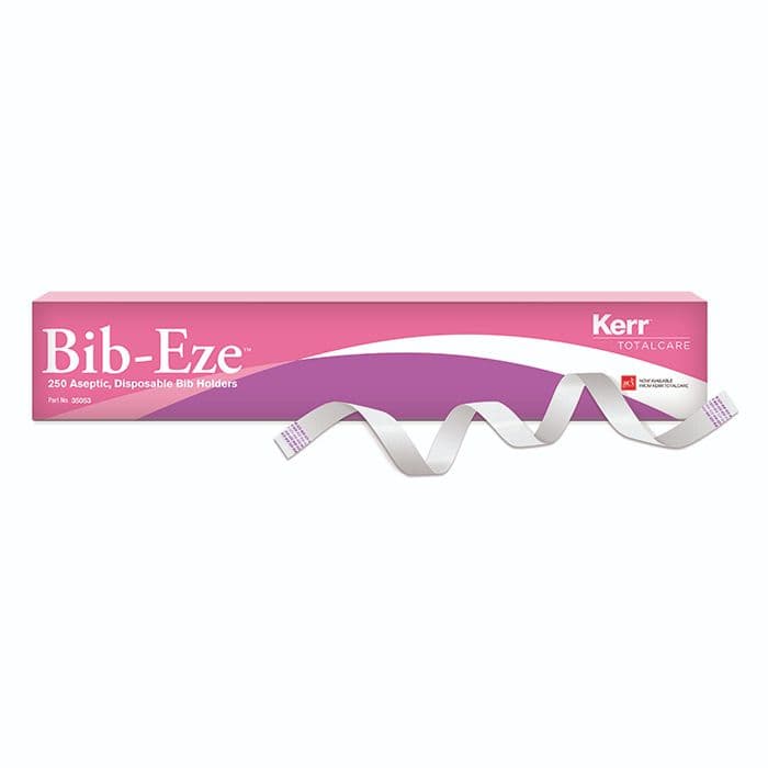 Bib-Eze Disposable Bib Holders, White, 250/Pk - Bib-Eze Disposable Bib Holders White 250/Pk - Image 1