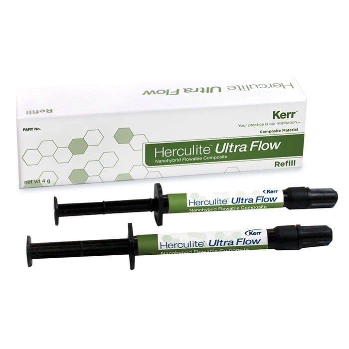 Kerr Herculite Ultra Flow Nanohybrid Flowable Composite, A1, 2 g Syringe Refill Kit, 2/Pk, 35392 thumbnail 15