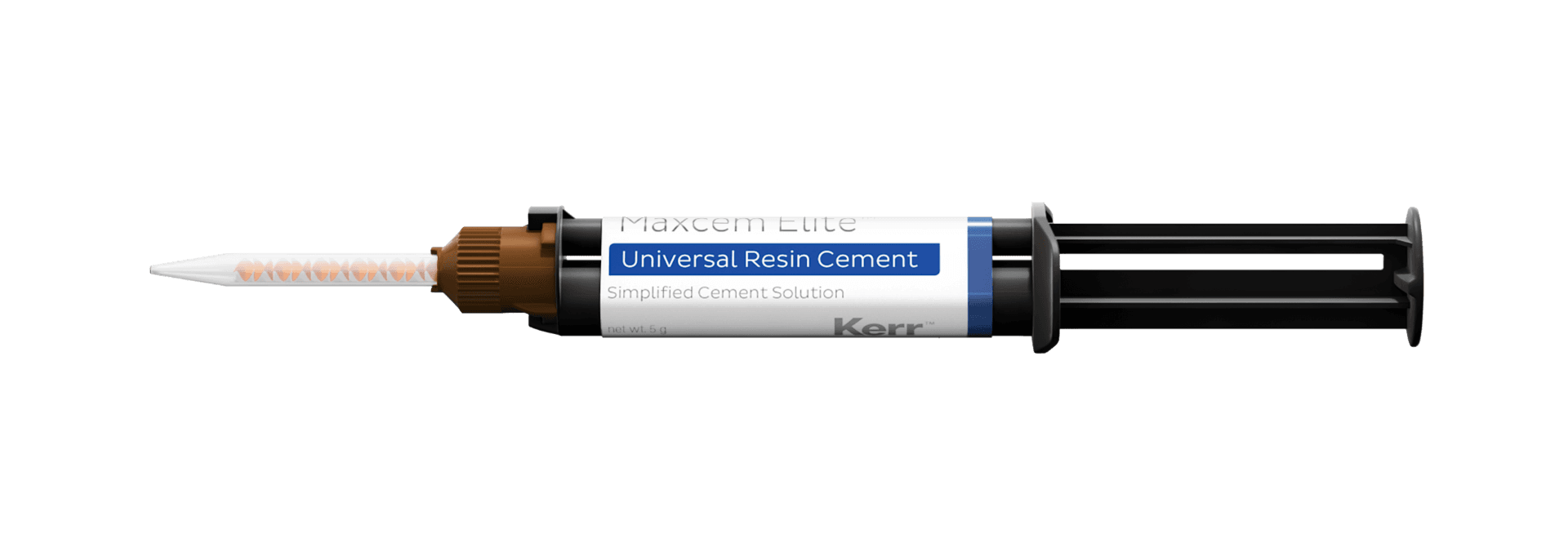 Kerr Maxcem Elite 4:1 Automix Mixing Tips, Regular, Brown Hub/Orange Mixer, 50/Pk, 32862 thumbnail 17