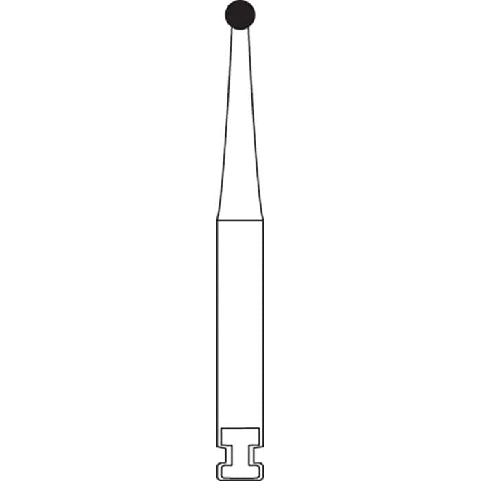 NTI 2-Piece Operative Carbide Bur, RA Right Angle Latch, Cylinder Crosscut #557, 1.0 mm Head Diameter, 4.2 mm Head Length, 5/Pkg, H557-RA thumbnail 8