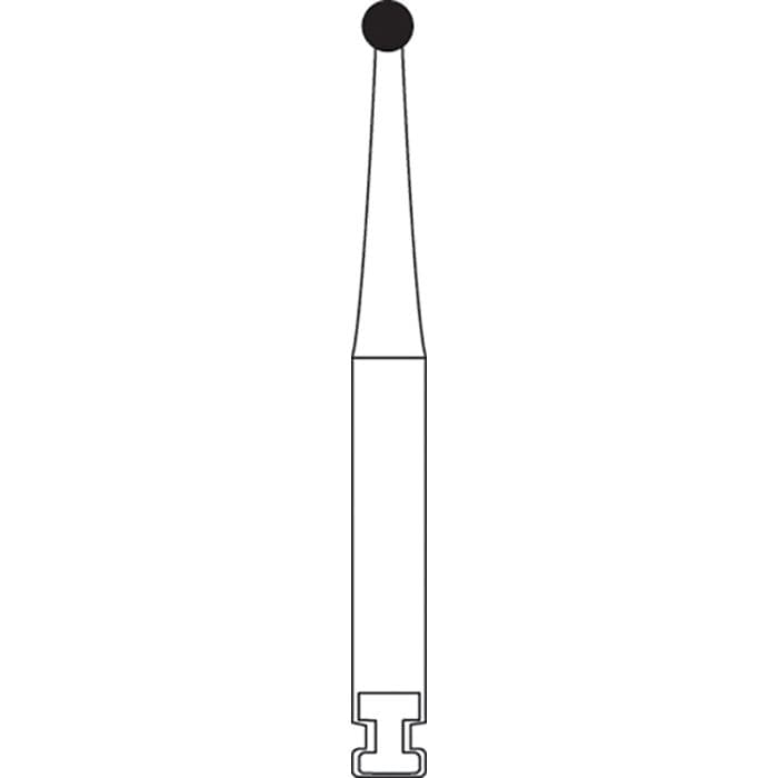 NTI 2-Piece Operative Carbide Bur, #5 Sharp, Round, Right Angle Latch (RA), H5S-RA, 5/Pack thumbnail 8