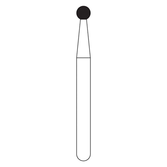NTI Diamond Bur, FG, Flat End Taper, #847-016, 1.6 mm, Super Coarse, Black, 5/Pk, SC847-016 thumbnail 16