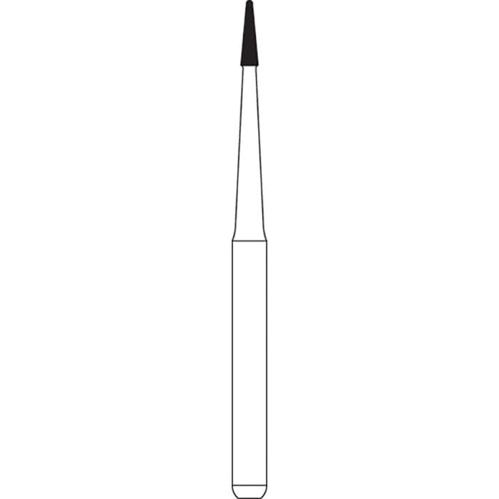 NTI Diamond Bur, FG, Football, #379, 2.3 mm, Fine, Red, 5/Pk, F379-023 thumbnail 18
