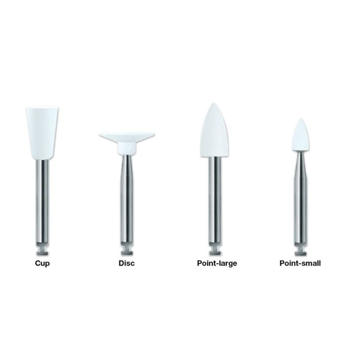 PDQ2 Single-Step Composite Polishing Refill, RA Shank, Point, Large, White, 20/Pk, P3132 thumbnail 16