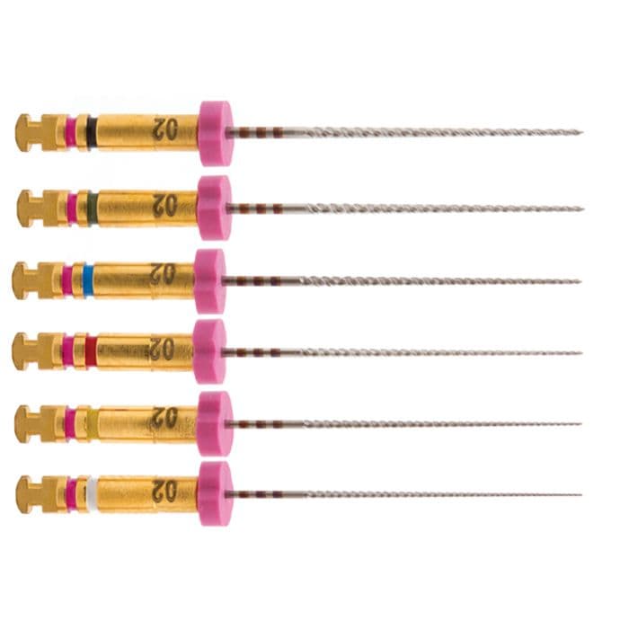 K3 Nickel-Titanium Rotary Endodontic Files, 25 mm, .04 Taper, #25, Red, 6/Pk, 825-4255 thumbnail 19