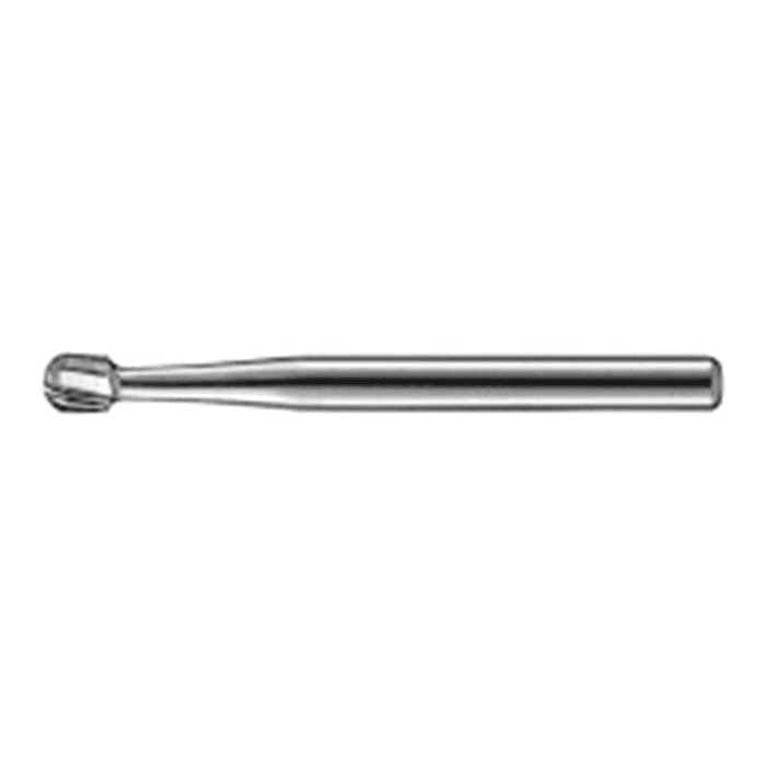 KaVo Kerr Operative Carbide Bur, Round, Latch Angle (LA) #1/2, 6 Flute, 0.5 mm Diameter, 10/Pk thumbnail 6