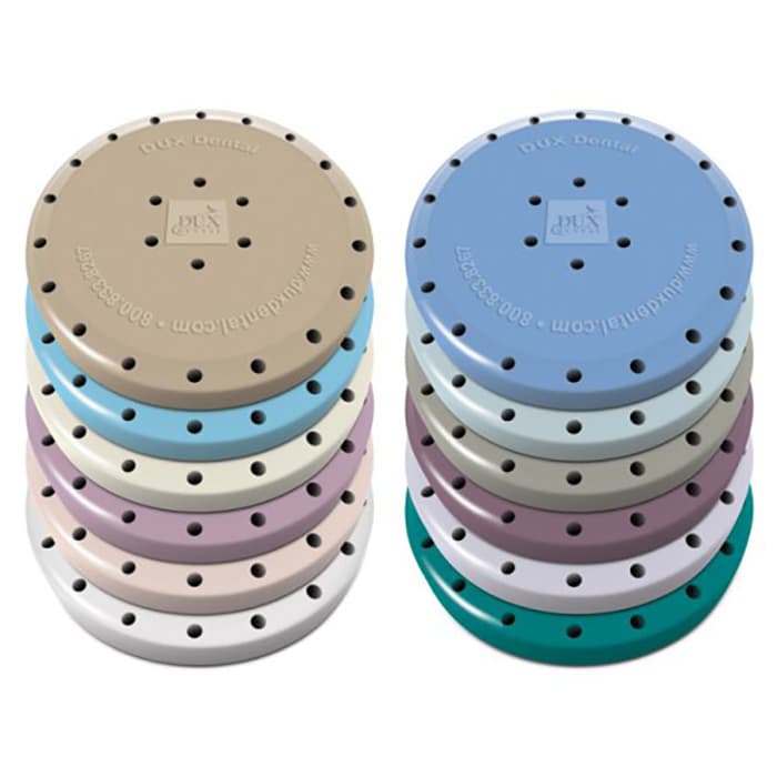 Kerr Magnetic Bur Block, 24-Hole, Round, Teal, 2 3/4"D x 1/2"H, 31012DX thumbnail 6