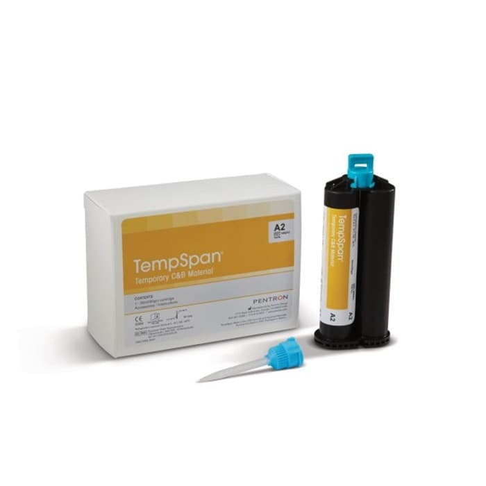 TempSpan HP Mixing Tips, Temporary Crown & Bridge Material, 1:1, Light Blue, 100/Pk, N69AI thumbnail 14