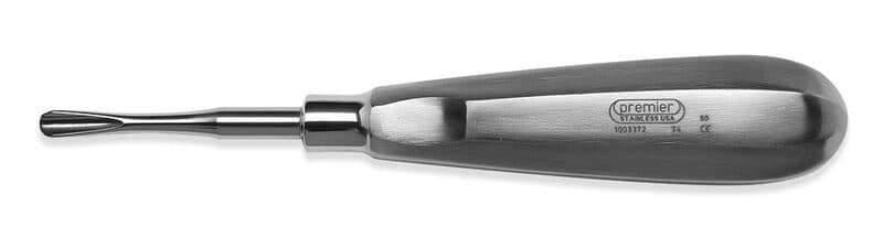 Premier #34 (12) Root Elevator, Large Hexagonal Handle, Single End, Stainless Steel, 1003372 thumbnail 7