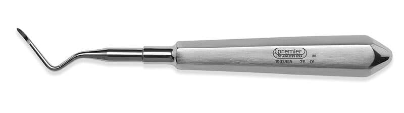 Premier #79 Apical Pick Elevator, Single-End, Medium Stainless Steel Handle, 1/Pk, 1003385 thumbnail 11