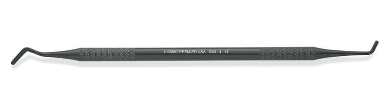 Premier CMI-4 Composite Manipulation Instrument, Double-Ended, Black Anodized Aluminum, Round Handle, 1.8 mm Tip, 1003897 thumbnail 15