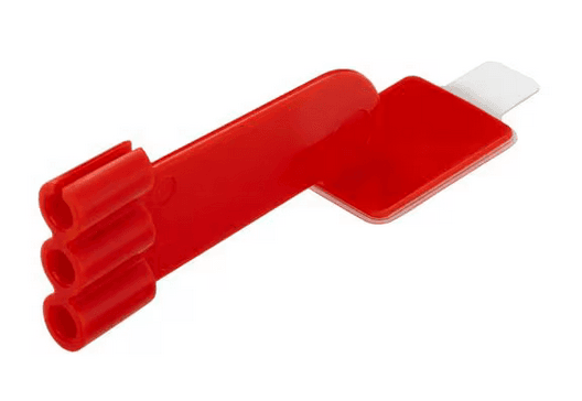 EzAim Individually Cut Adhesive Sensor Holder, Bitewing, Red, 50/Pk, 131118 thumbnail 18