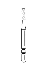 Two Striper Operative Diamond Bur, FG, Flat-End Taper/Cylinder, #557, 1.0 mm, Medium (Blue), 5/Pk, 2013281 thumbnail 17