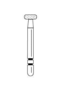 Two Striper Diamond Burs, FG, Wheel, 860C, 3.5 mm, Coarse, Green, 5/Pk, 2015543 thumbnail 14