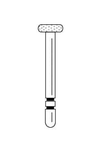Two Striper Diamond Bur, FG, Wheel, #862, Coarse, Green, 4.1 mm, 5/Pk, 2015544 thumbnail 14