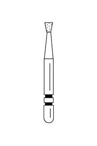 Two Striper® Diamond Bur, FG, Coarse, Green, Inverted Cone, #315.1.75C, 1.6 mm Major/1.1 mm Minor Diameter, 1.75 mm Length, 5/Pkg, 2015790 thumbnail 11