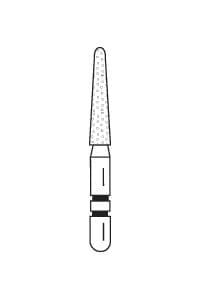Two Striper ShortCut Diamond Bur, FGSS, Round-End Taper 767.8 S, Coarse, Green, 1.8 mm, 5/Pk, 2015907 thumbnail 14