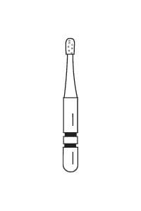Two Striper ShortCut Diamond Burs FGSS, Operative, 330 S, Medium, Pear, 0.9 mm, Blue, Pkg/5, 2015914 thumbnail 14