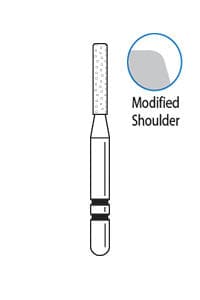 Two Striper® Diamond Bur, FG, KR Cylinder, Coarse, Green, #515.6CKR, 1.2 mm Diameter, 6.0 mm Length, 5/Pkg thumbnail 10