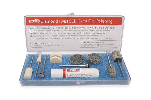Diamond Twist SCL Extra-Oral Polishing Paste, Unflavored, 6 g Tube, Refill, 1/Pk, 2019001 thumbnail 17