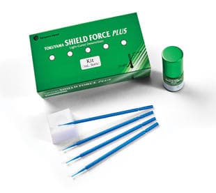 Tokuyama Shield Force Plus Desensitizer Kit, Light-Cured, 3 mL Bottle, 25 Applicators, 1/Pk, 15111 thumbnail 13