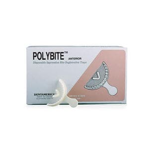 Polybite Disposable 3-in-1 Bite Registration Impression Tray, Anterior, 35/Box, 885 thumbnail 21