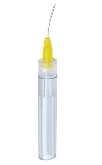 Vista Apex Appli-Vac Micro Aspirator, 20 Gauge, Yellow, Pre-Tipped Luer HVE Adapter, 20/Bag, 315252 thumbnail 10