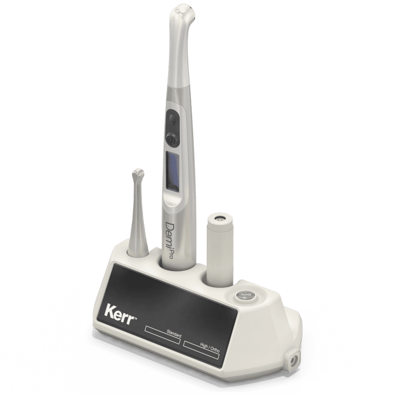 Kerr Demi Pro LED Dental Curing Light, Complete Kit, 1 Handpiece, 1 Curing Tip, 1 Charging Base, 2 Batteries, 3 Light Shields, 1 Tack Cure Lens, 1 AC Adapter, 37370 thumbnail 5